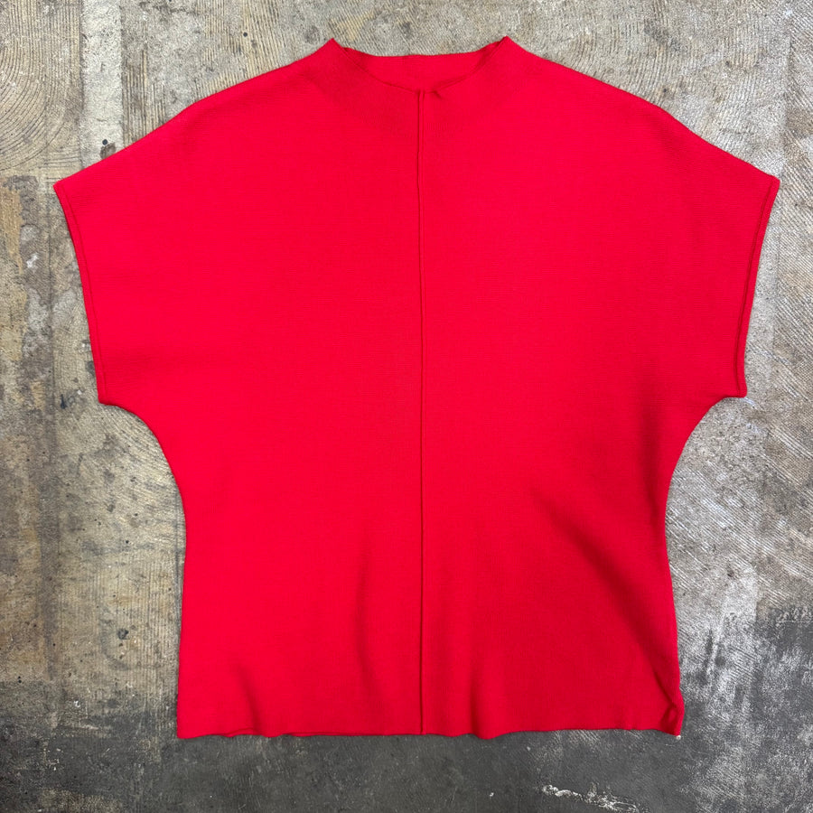 Bex Knit Top - Scarlet