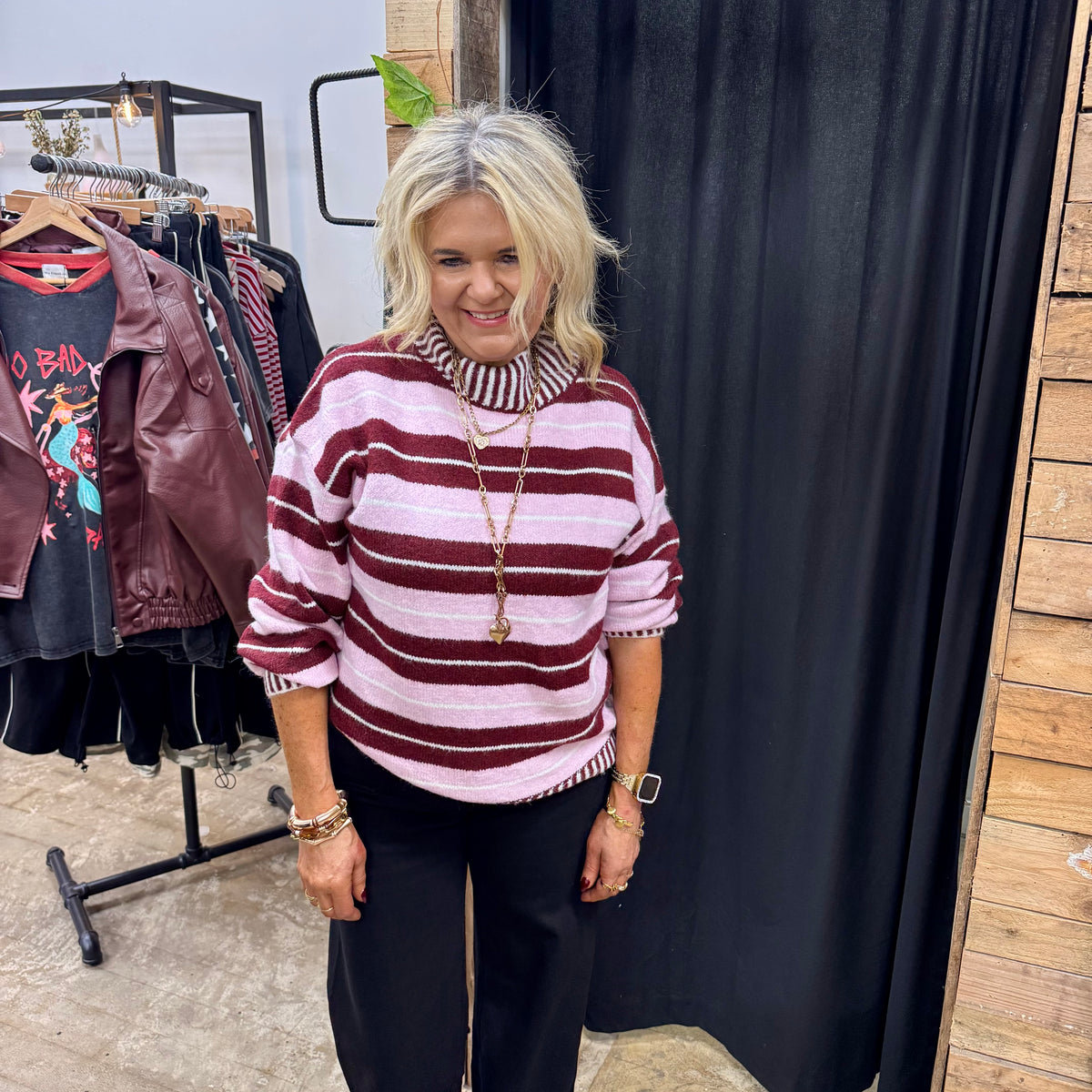 Ava Stripe Knit