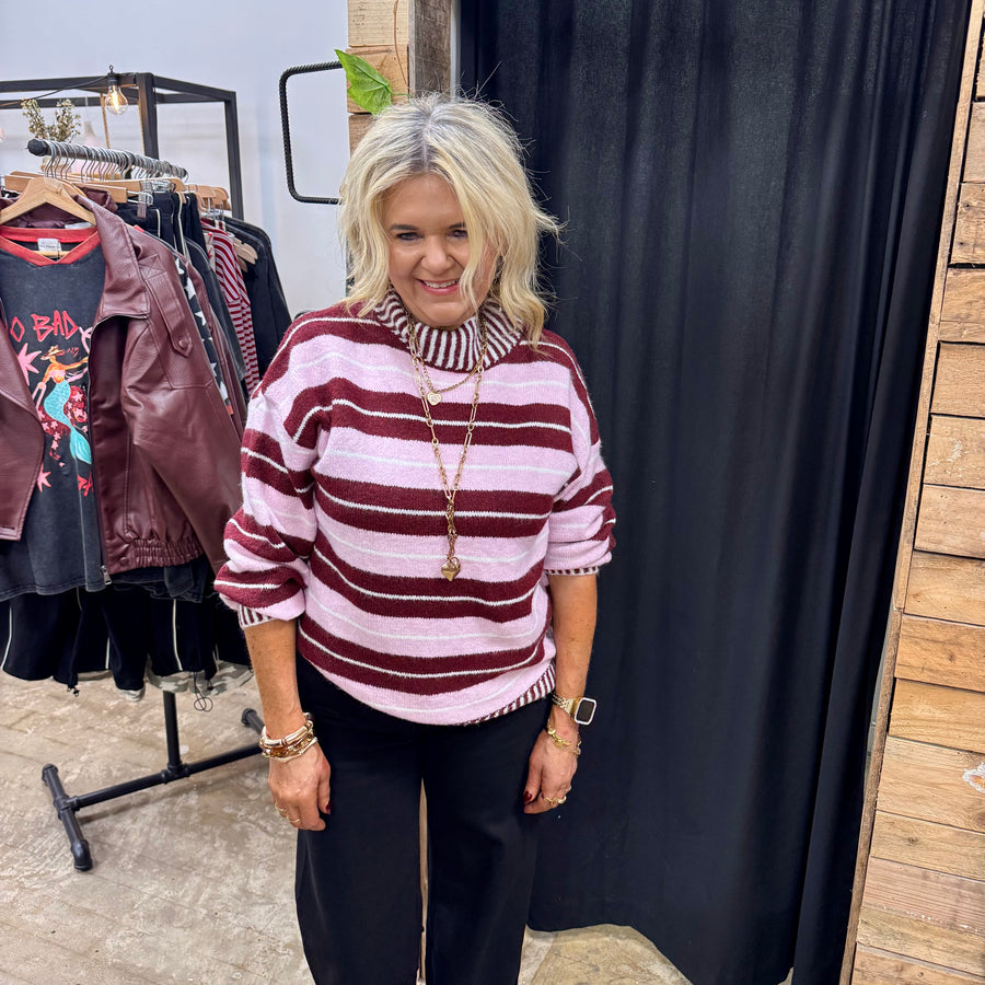 Ava Stripe Knit