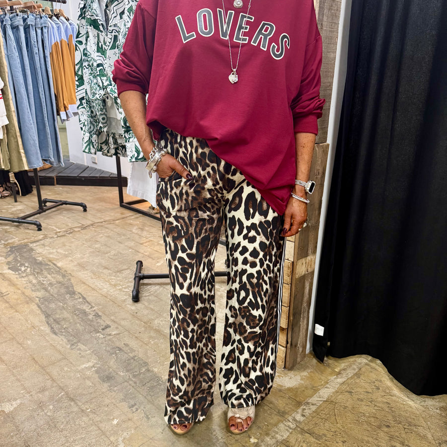 Adi Racer Pants - Leopard