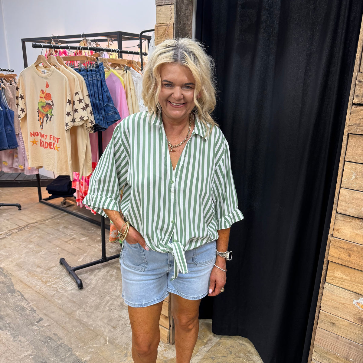 Illusion Stripe Shirt