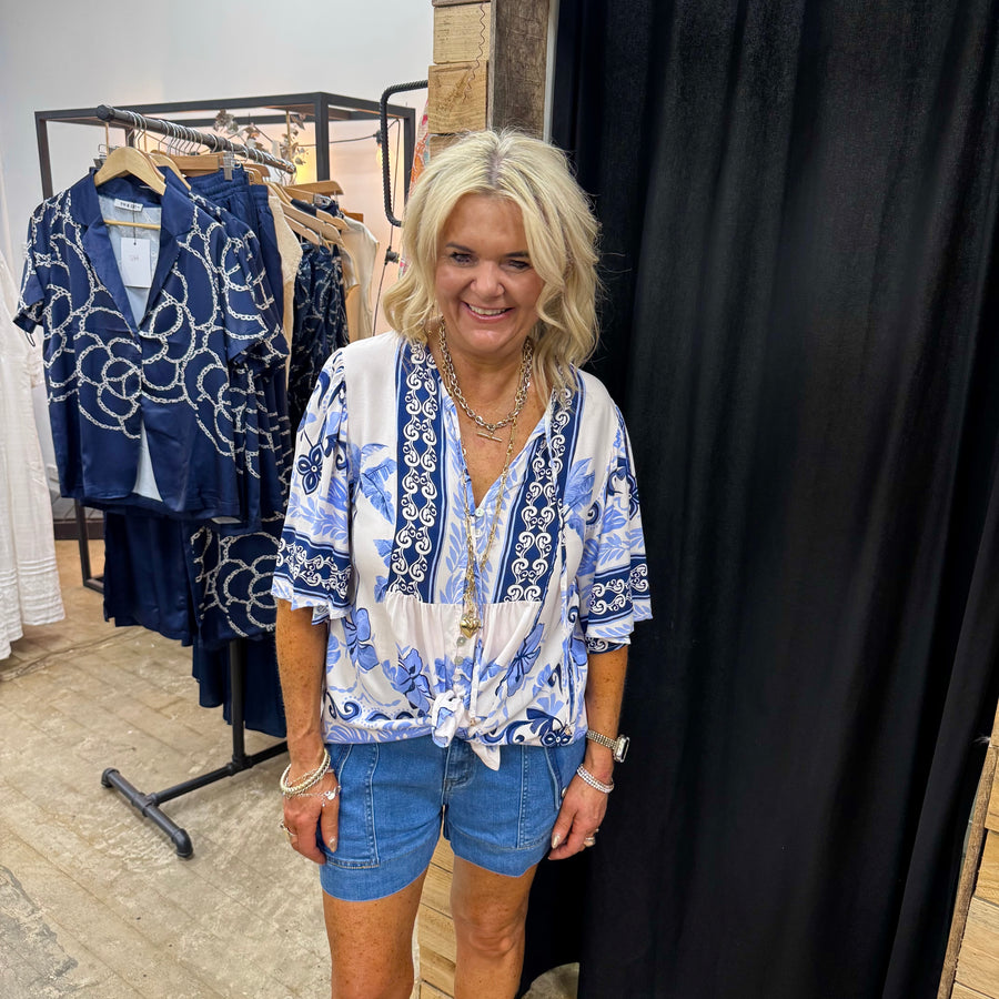 Lila Blouse