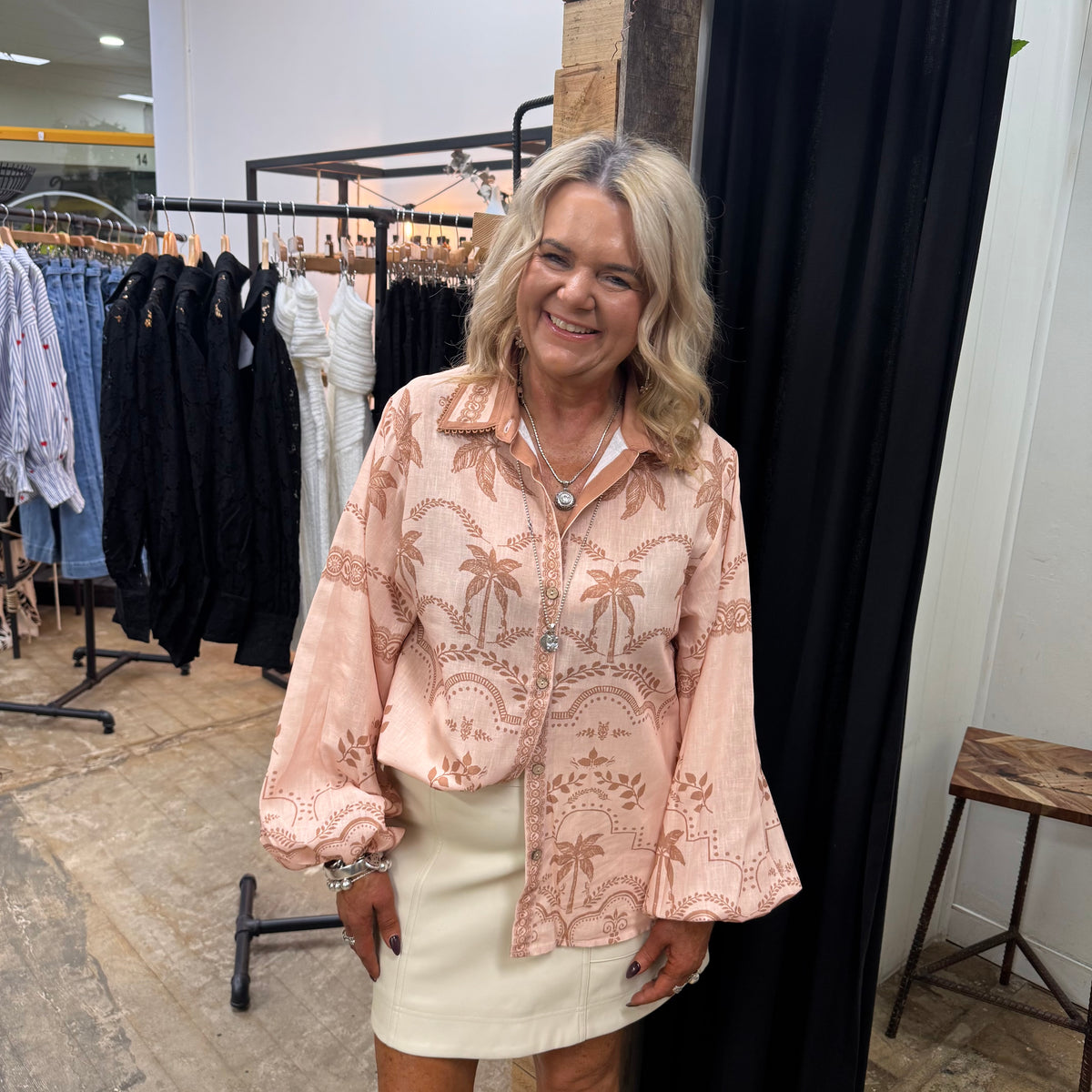 Kirby Blush Blouse