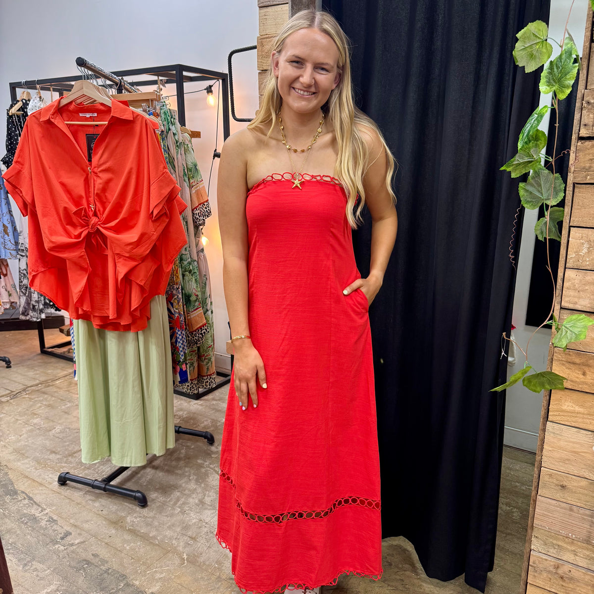 Perry Maxi - Red