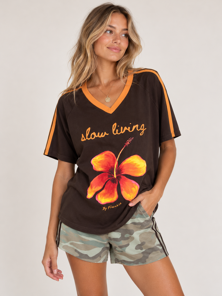 By Frankie Slow Living Tee