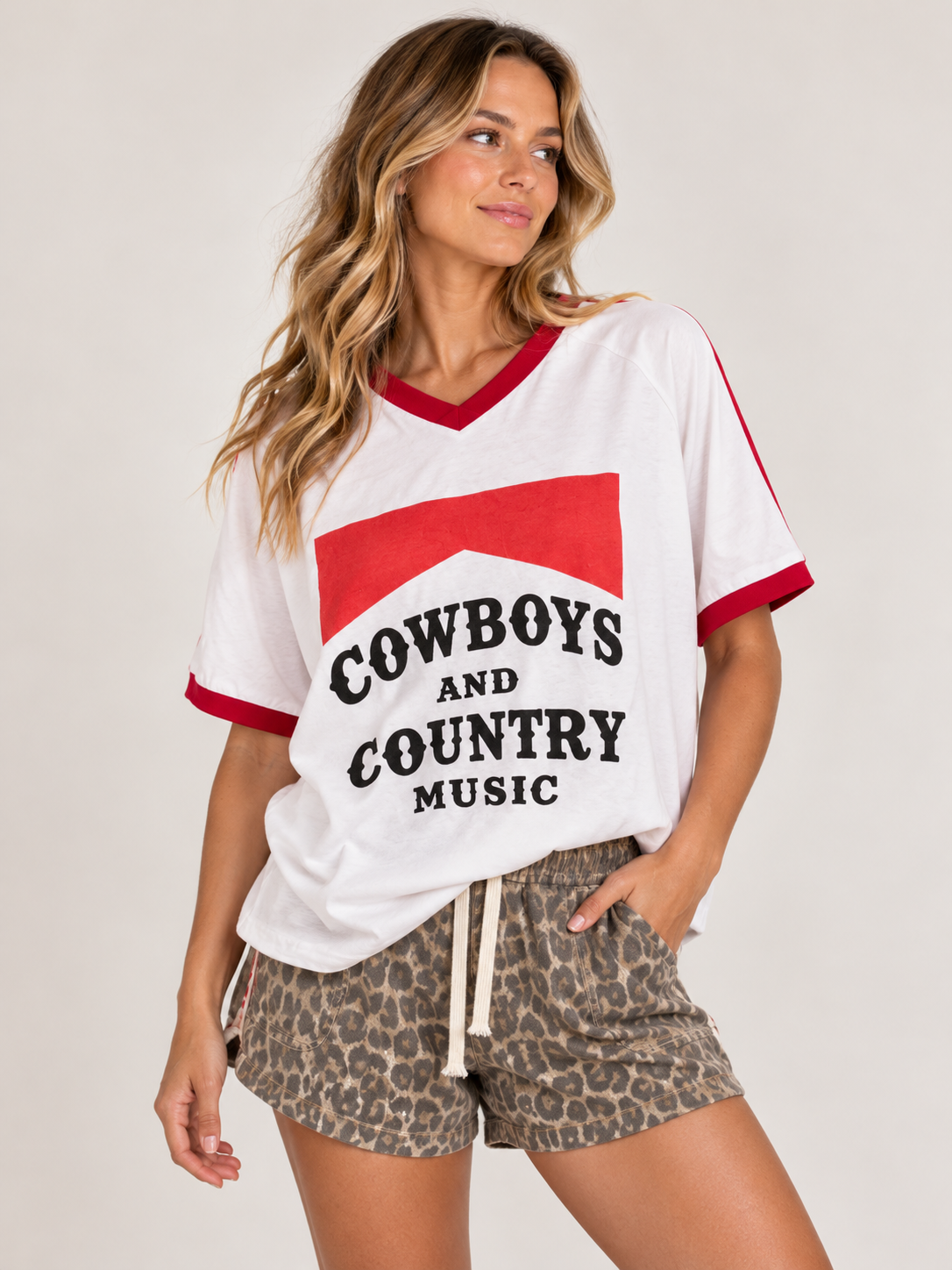 By Frankie Cowboys and Country Music - White