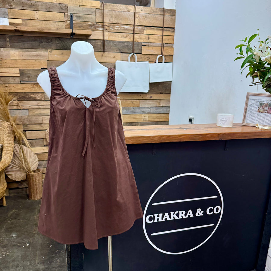 By Frankie / Choc Tie Dress