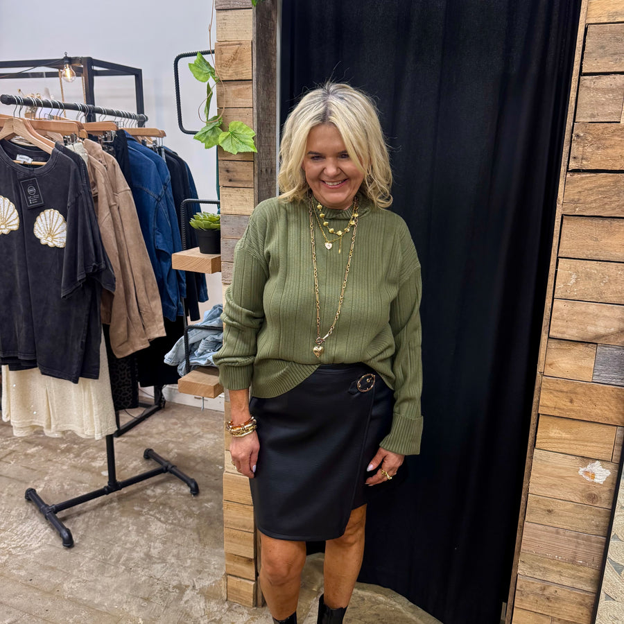 Mitchell Khaki Knit