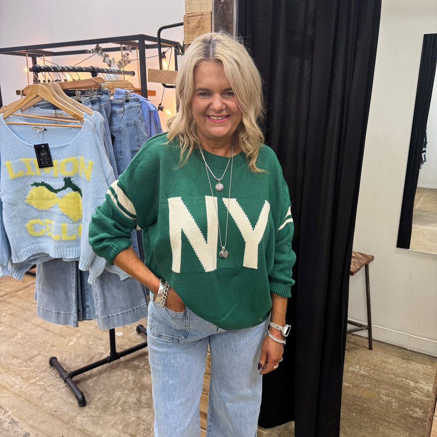 NY Knit Emerald