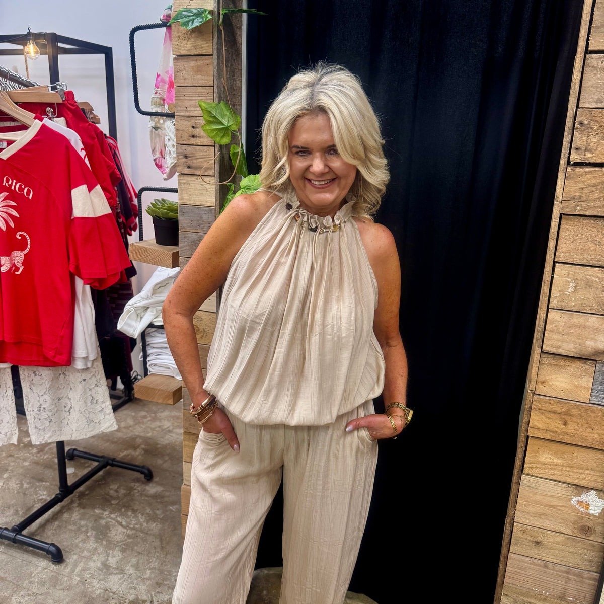 Gigi Top - Sand