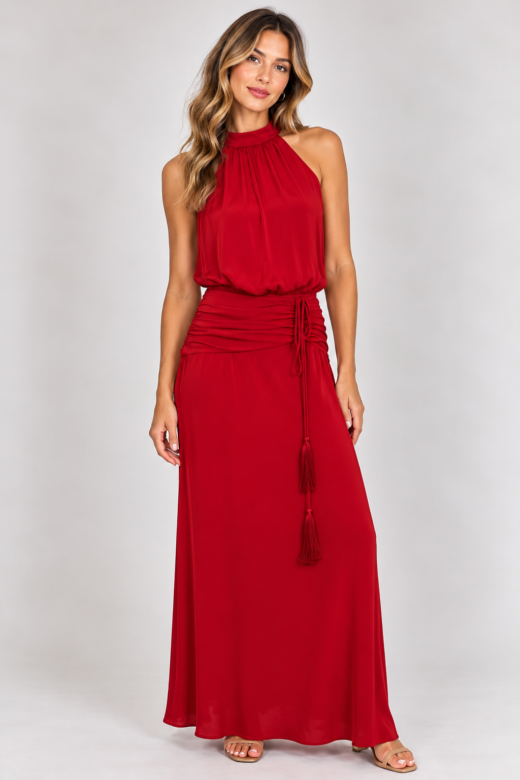 August Gown - Cherry