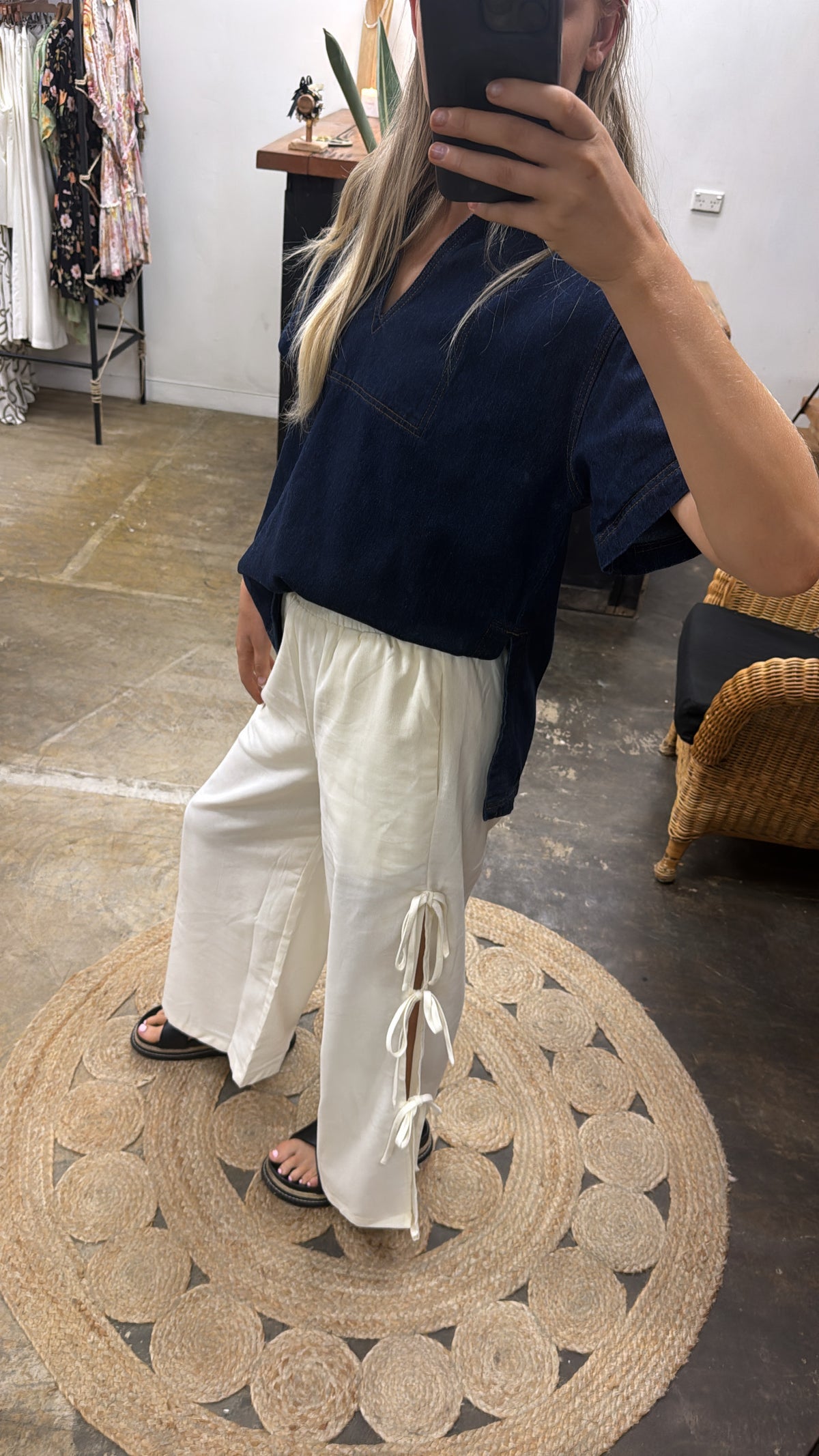Callie Bow Pants
