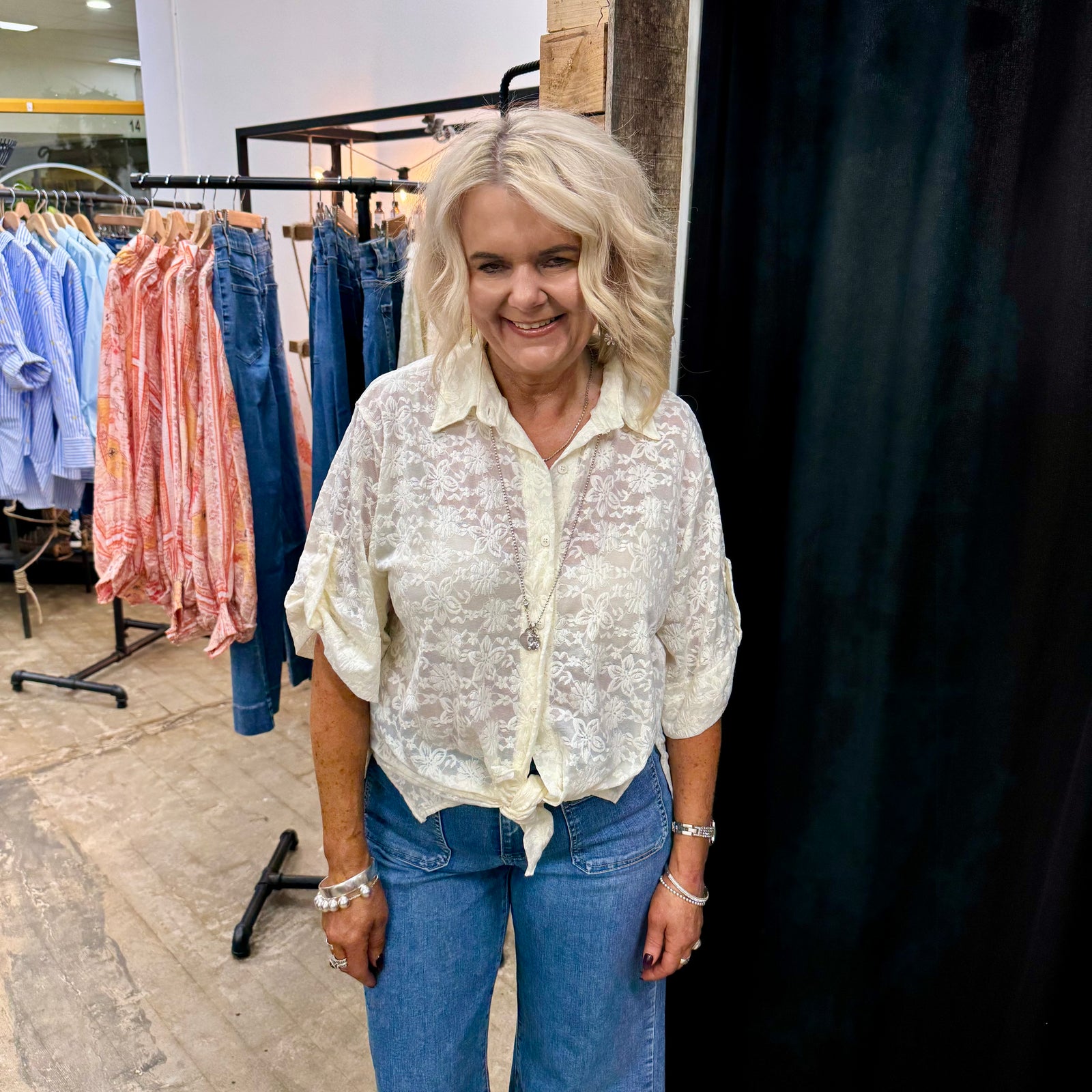 Belle Lace Shirt