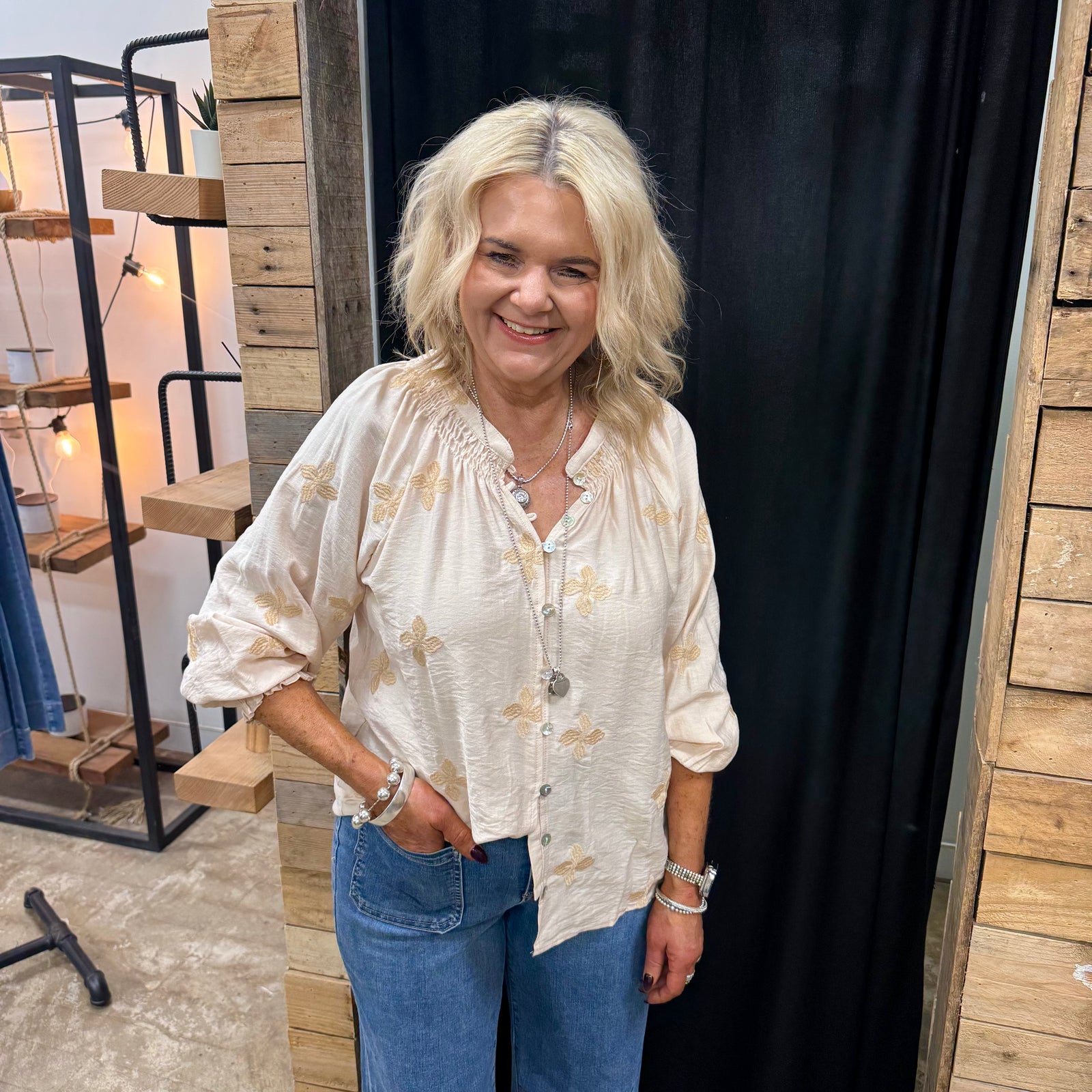 Pippa Blouse Cream