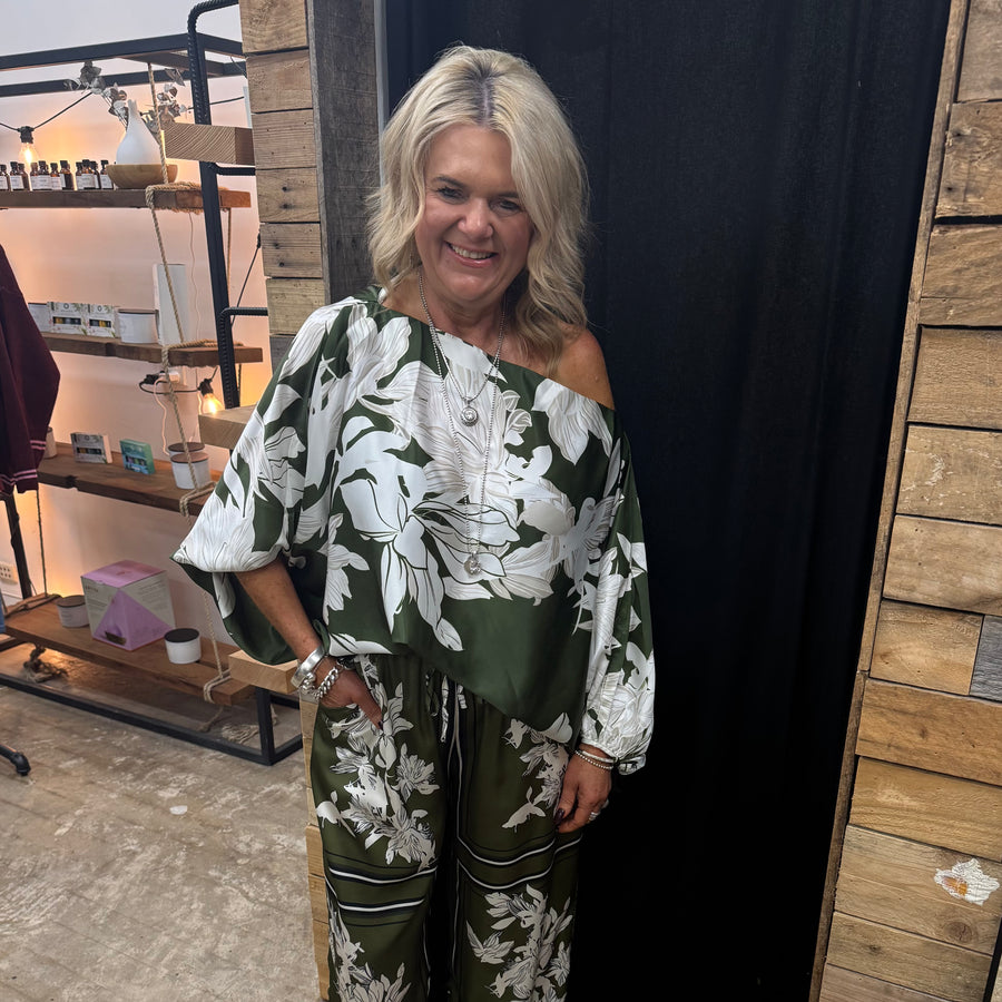 Brielle Top - Olive
